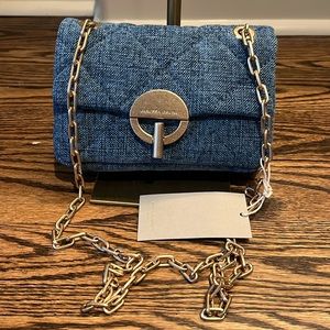 Vaness Bruno , Nano moon denim Crossbody brand new